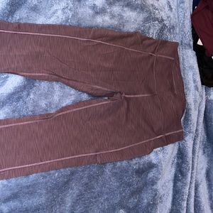 Lululemon high rise leggings with pockets size 10